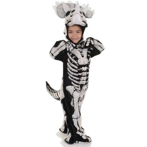 Disfraz Para Niño Fosil Triceratops Talla 2t-4t Halloween 