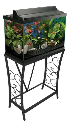 Aquatic Fundamentals Soporte De Metal Para Acuario De 20 Gal