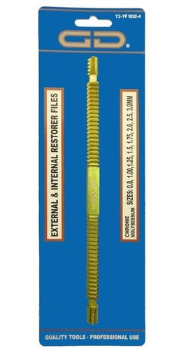 Lima Reparadora De Roscas 8 Caras Interna Y Externa Gd