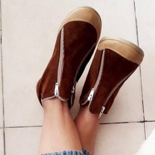 Zapatillas Botita Te Para Tres Diseño Unico Moderno Invierno