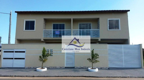 Apartamento Com 2 Dormitórios À Venda, 57 M² Por R$ 178.000,00 - Jardim Atlântico Leste (itaipuaçu) - Maricá/rj - Ap0064