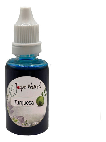 Colorante Turquesa Para Jabones Hidro 30ml | Toque Natural