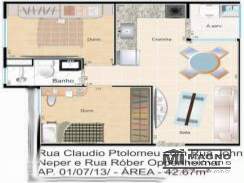 Imagem 5 de 8 de Apartamento Com 2 Dormitórios À Venda Na Penha - Ap1809