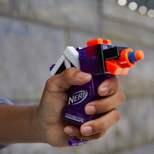 Nerf Microshots Minecraft Ender Dragon Y Elder Guardian Mini