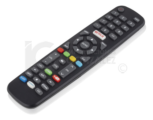 Control Remoto Compatible Con Seiki Sc-32hk700n Vudu Netflix