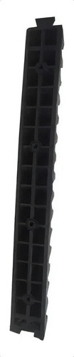3pcs Gomo Cremalheira Nylon 50cm Seg Garen Unisystem Garcia Cor Preto