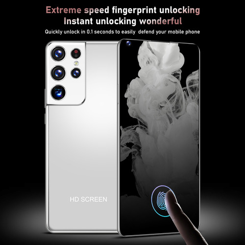 Imagen 5 de 10 de S21 Teléfono Inteligente De Pantalla Grande De 6.1 Pulgadas