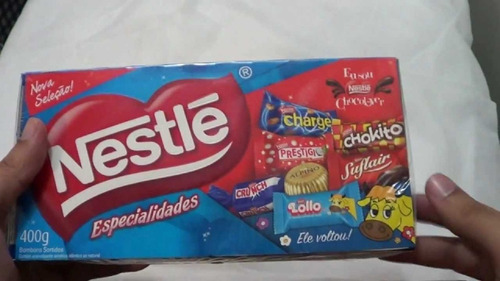 Caixa De Chocolate Nestle Bombom Atacado C/ 10 Deliciosos