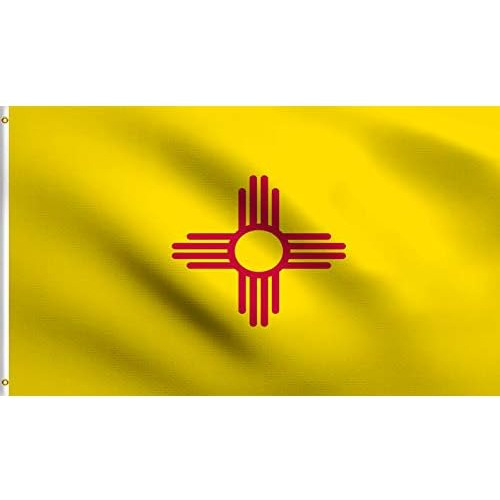 Dmse New Mexico State Flag 3x5 Ft Foot 100% Polyester 1...