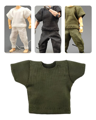 Figura De Acción 1/18, Camisa Para Hombre, Figura, Verde