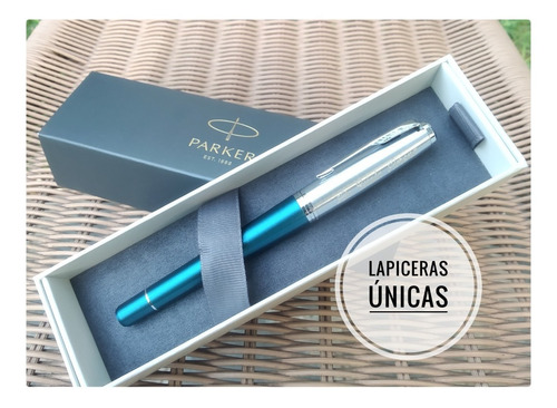 Roller Parker Urban Premium Azul Y Plateada Personalizada