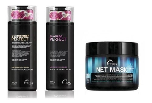 Kit Truss Shampoo + Cond. Perfect + Net Mask 550g