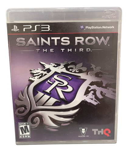 Jogo Ps3 Saints Row The Third Físico Original