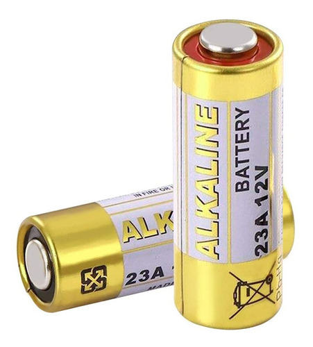 Pack X2 Pilas 23a Gn Alcalina 12v Control Alarma Portones ®