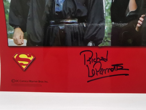 Superman 2 Richard Le Parmentier Autograph Foto De 25x20 (Usado)