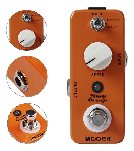 Mini Pedal De Phaser Ninety Orange Mooer Mph1