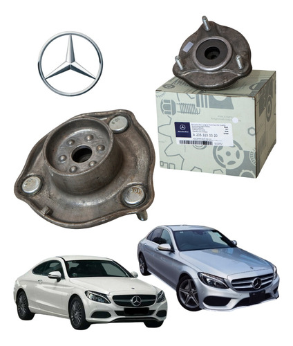 Coxim Amortecedor Dianteiro Mercedes C180 W205 2015 A 2022