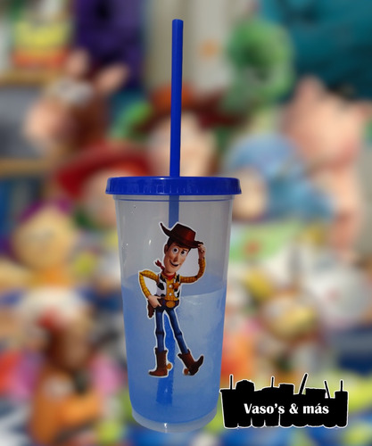 Vaso De Toy Story Cambia De Color Con El Agua Fria