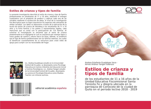 Libro:estilos De Crianza Y Tipos De Familia (spanish Edition