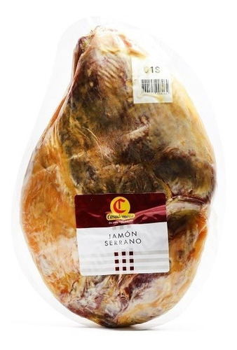 Presunto Espanhol Jamon Serrano Casademont Fatiado 1kg