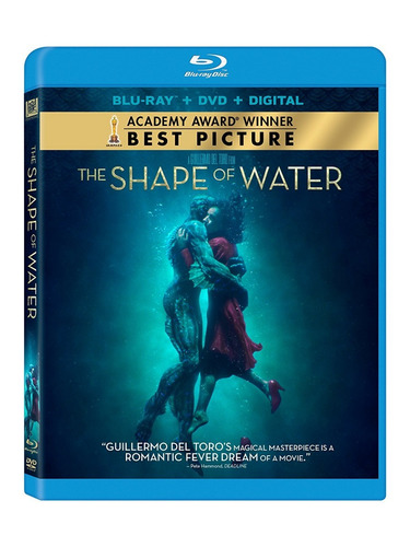 Blu-ray + Dvd The Shape Of Water / La Forma Del Agua