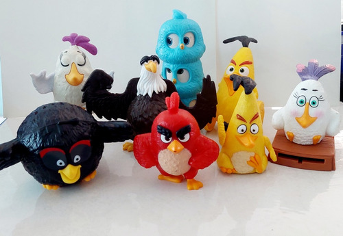 Colección Juguetes Angry Birds De Mcdonald's 