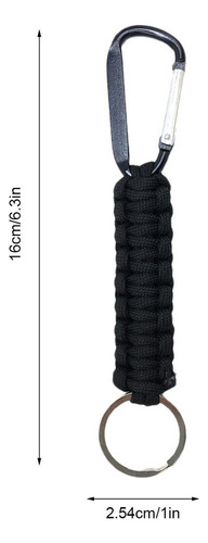 P Cordón De Mosquetón Llavero Paracord Mosquetón De Cordón