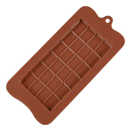 Molde Retangular De Silicone Para Barra De Chocolate