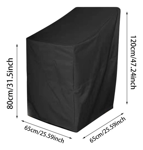 Funda Para Silla Plegable, Funda Para Silla Con 65x65x80cm
