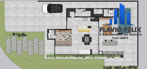 Imagem 6 de 6 de Casa A Venda 320 M² Real Park Arujá 4 Suítes Área Gourmet - 758