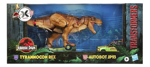 Transformers Jurassic Park Tyrannocon Rex Y Autobot Jp93