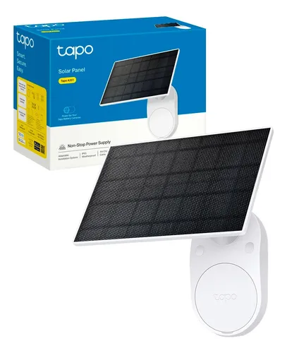 Panel Solar Tp-link Tapo A201 Para Cámaras Ip65 Blanco 5.2v 5.2v
