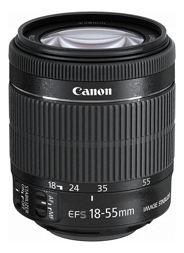 Lente Canon Ef-s 18-55mm F/3.5-5.6 Is Stm Nuevo + Parasol