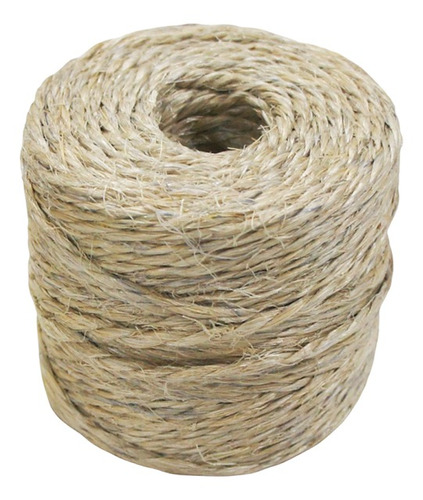 Fio Corda De Sisal Colorido 3mm Aprox 80 Mts Para Artesanato