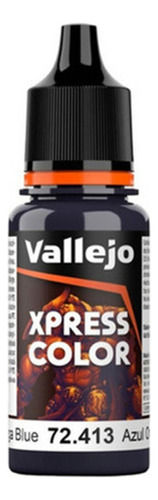 Tinta Vallejo Xpress Colors Omega Blue Contrast 18ml 72413