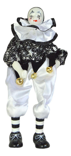 Muñeca De Bufón De, Muñeco De Arlequín, Figura De Adorno