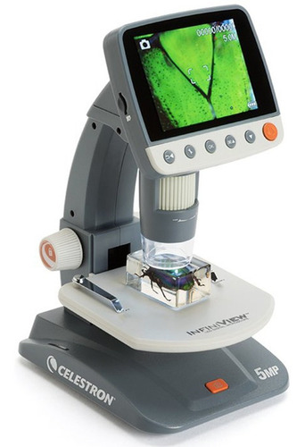 Microscopio Celestron Con Pantalla Lcd Digital 44360 Febo