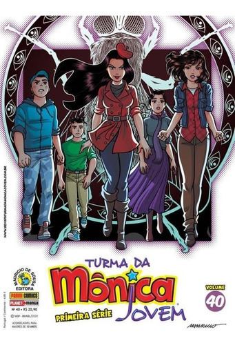 Turma Da Monica Jovem 40 - Primeira Serie- Panini, De Mauricio De Sousa. Editora Panini Comics, Capa Mole Em Português