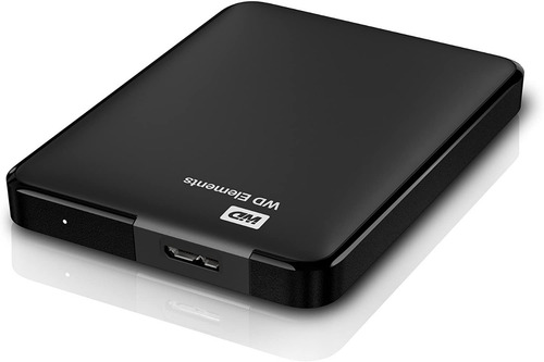 Wd Elements Portable 500gb Hdd Externo Usb 3.0 Negro