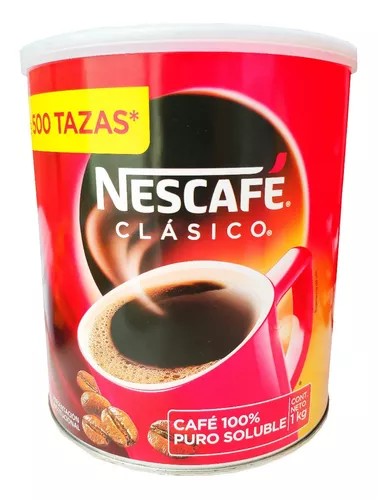 2 Botes De Nescafé Clásico Café Soluble 2.4kg