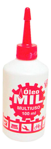 Oleo P/ Maquina Mil 100ml - Kit C/12 Unidades