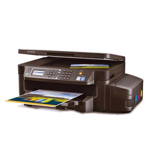 Impresora Multifuncion Epson L606 Sistema Continuo Ecotank