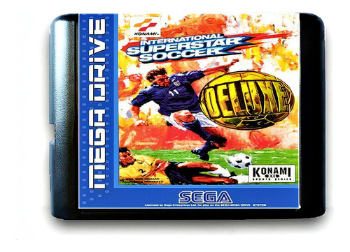 Jogo De Mega Drive, International Superstar Soccer Deluxe