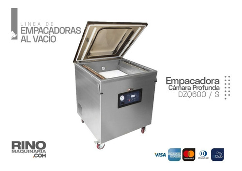Imagen 1 de 5 de Maquina Empacadora Selladora Al Vacío De Cámara Profunda