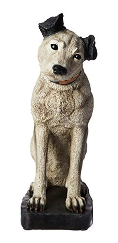 Diseño Toscano Nipper Rca Perro Estatua