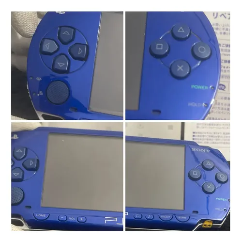 Console Sony Playstation Portátil Psp Psp-1000 Metallic Blue