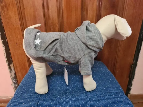 Poleron Mascota Gris Talla M Poleron Mascota Gris Talla M