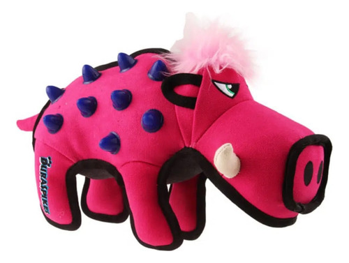 Peluche Para Perro Duraspikes Jabalí Rosado Gigwi