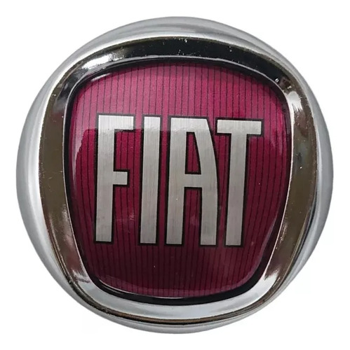 Emblema Cc Fiat 500 Strada Mobi Parrilla Nuevo Rojo