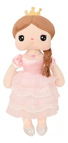 Peluche Muñeca Metoo Princesa Pink Dress Original 38 Cent.